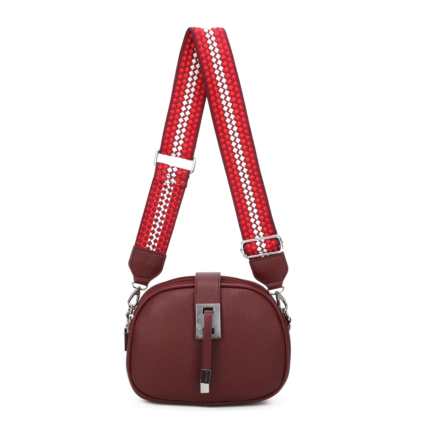 Crossbody Bag with Colourful Interchange Strap