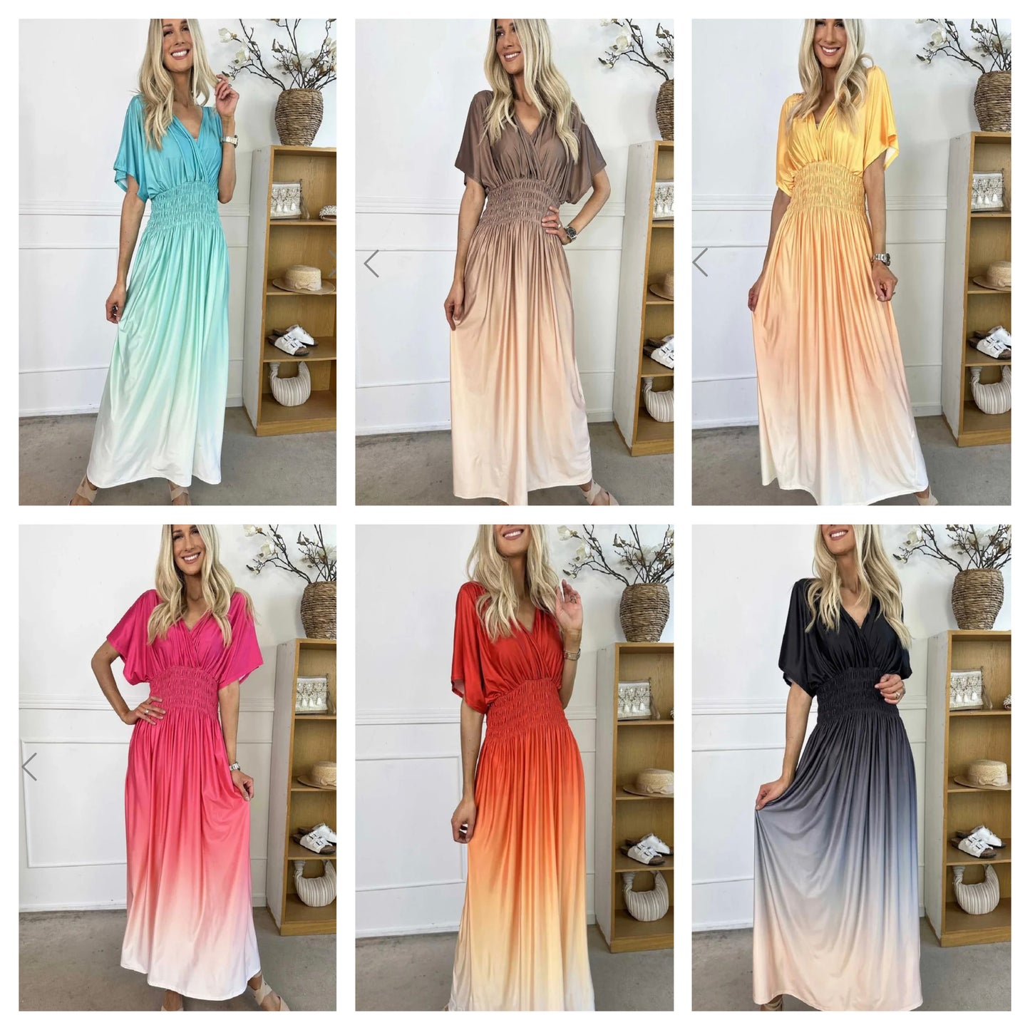 Harlow Tie Dye Maxi Dress