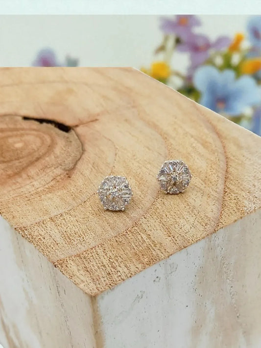 Cluster Diamante Studs