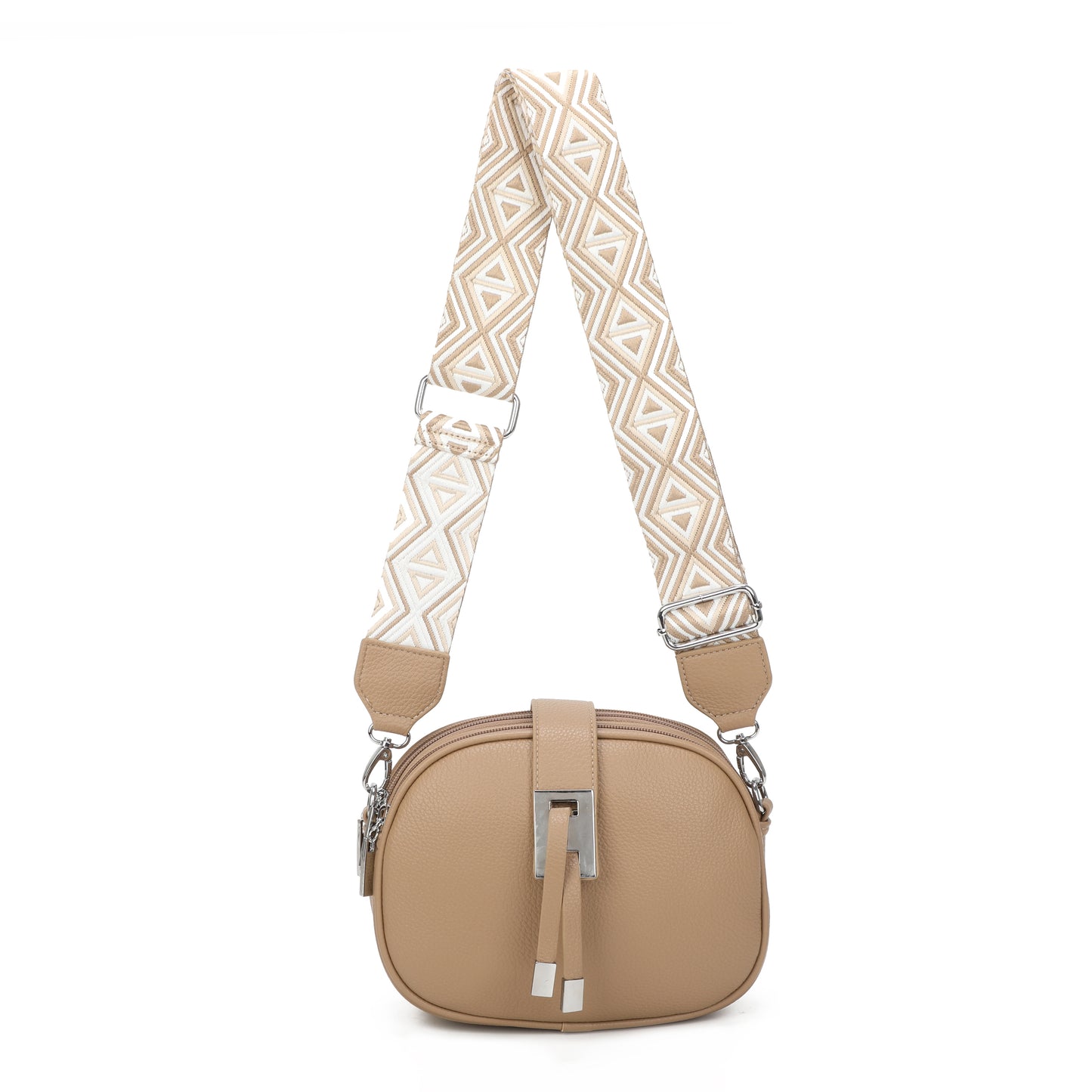 Crossbody Bag with Colourful Interchange Strap