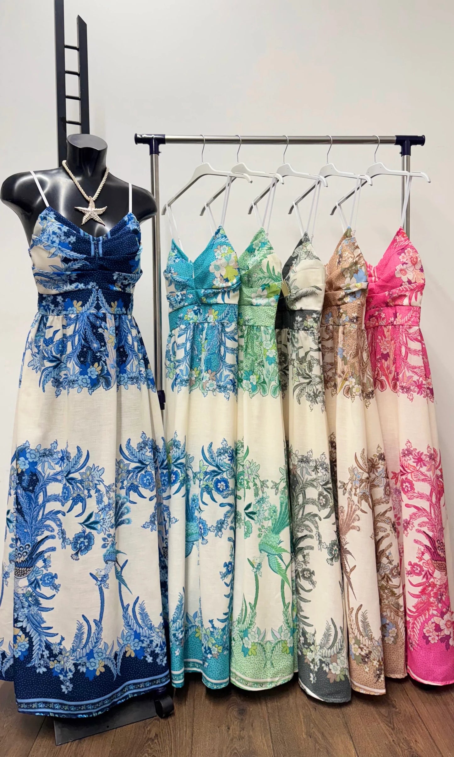 Isla Printed Maxi Dress