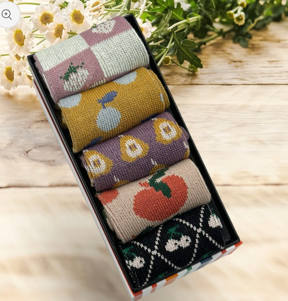 Socks in a box