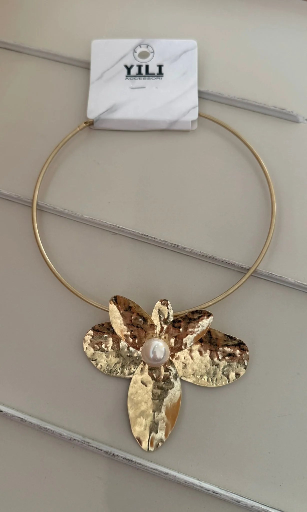 Ring Flower Necklace