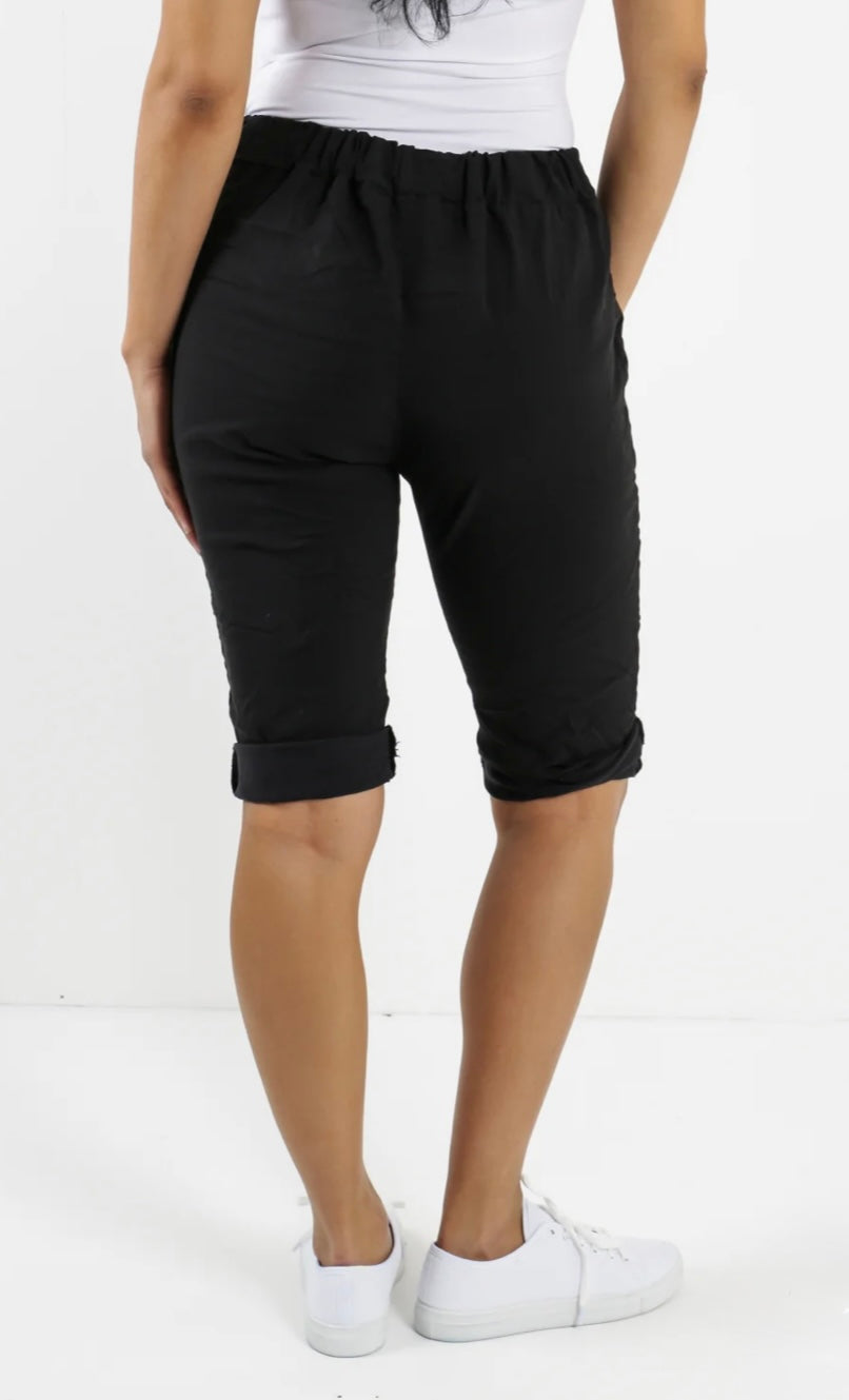 Italian Plain Magic Stretch Chino Shorts