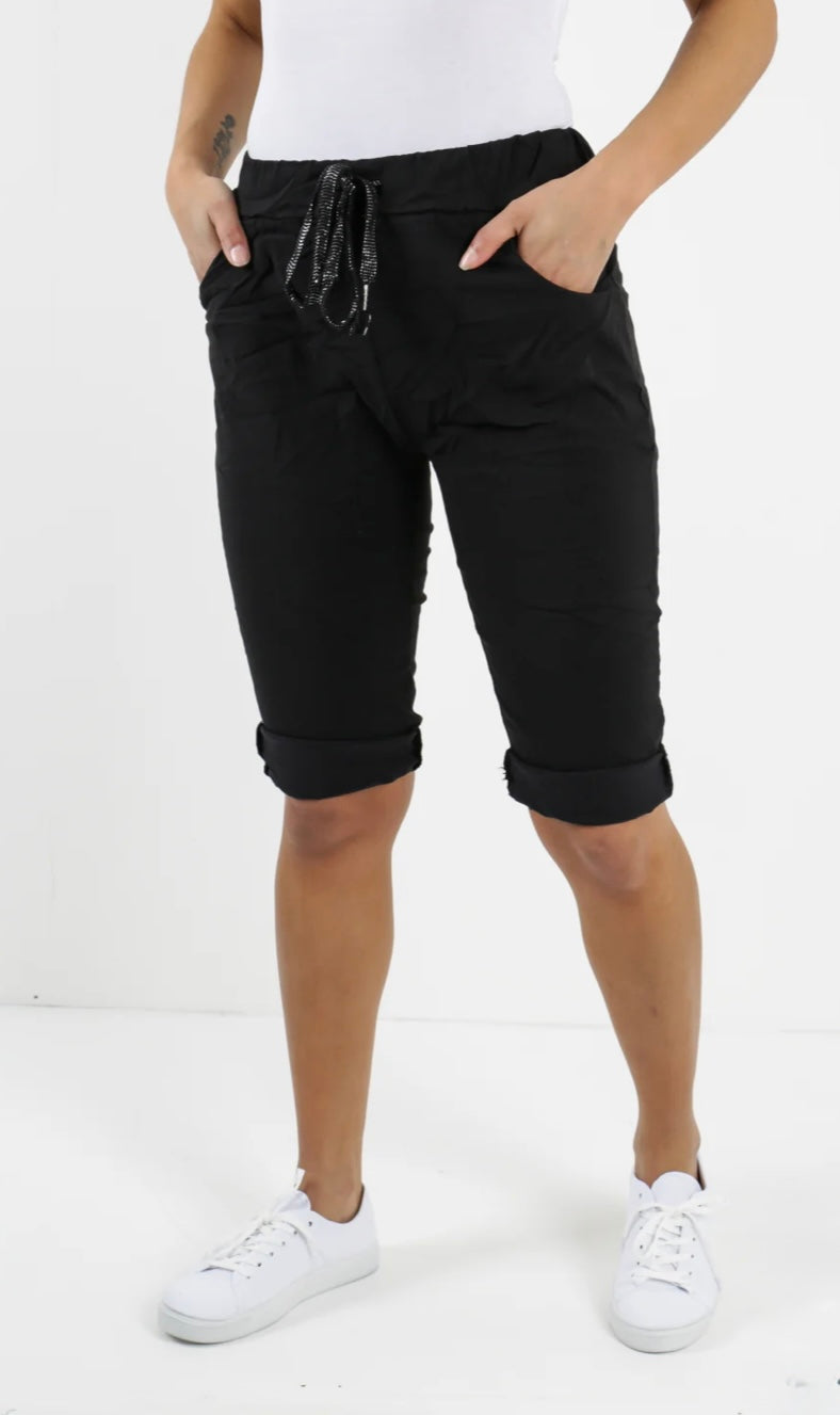 Italian Plain Magic Stretch Chino Shorts