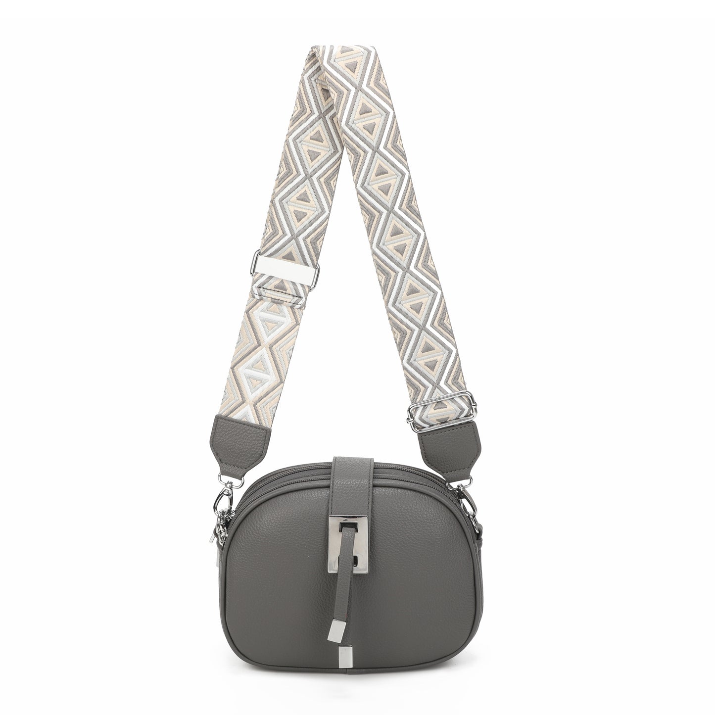 Crossbody Bag with Colourful Interchange Strap