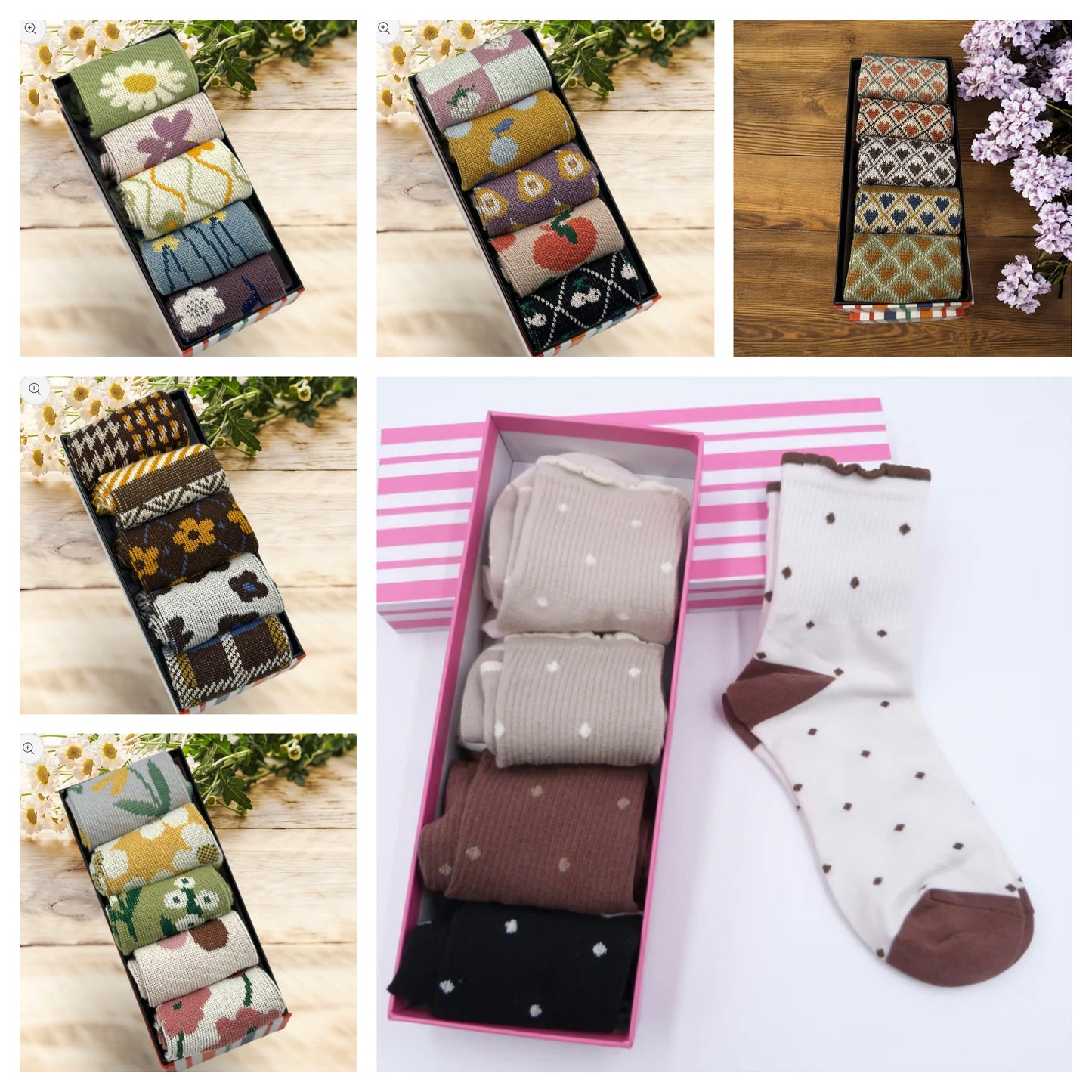 Socks in a box