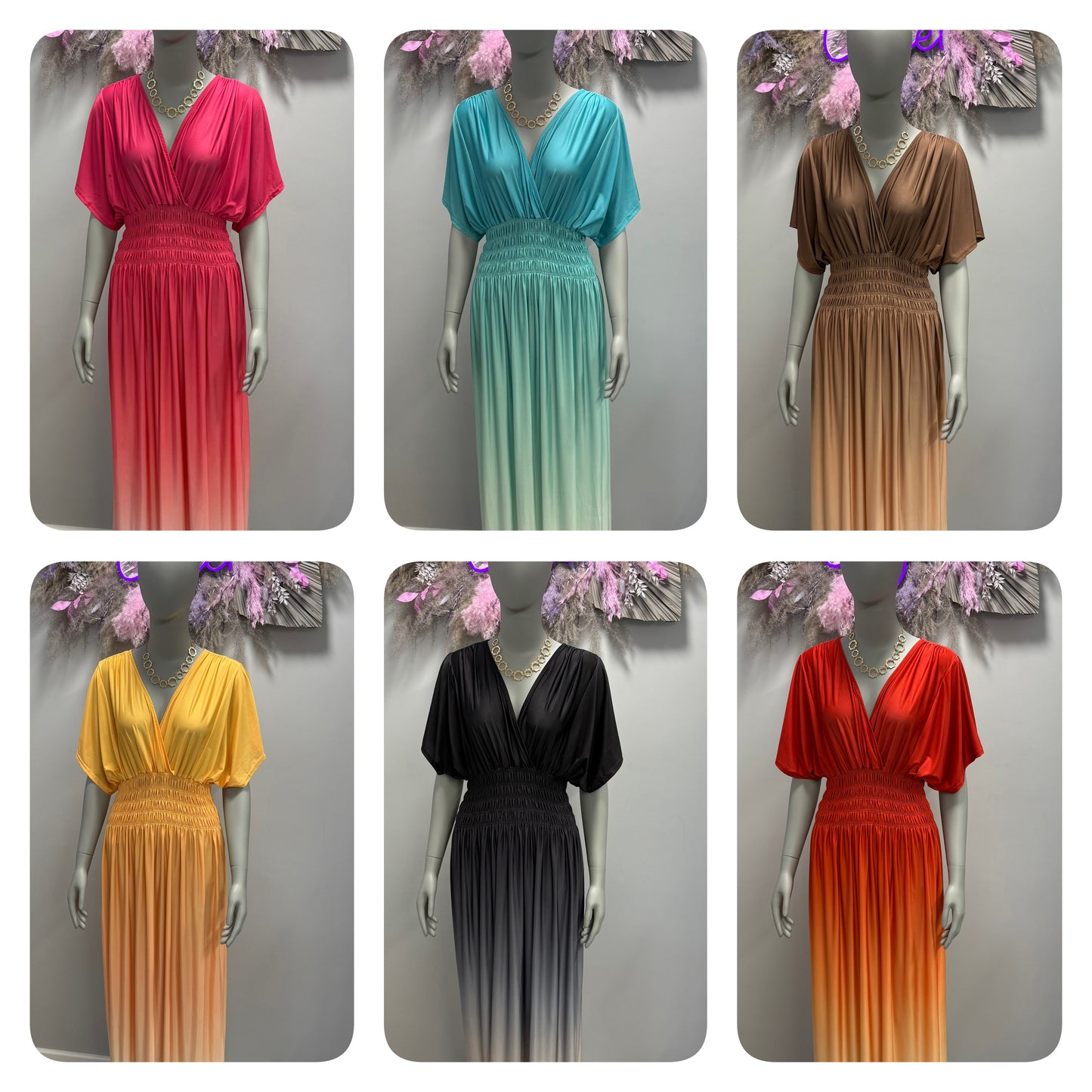 Harlow Tie Dye Maxi Dress