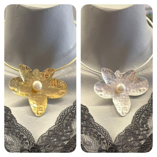 Ring Flower Necklace