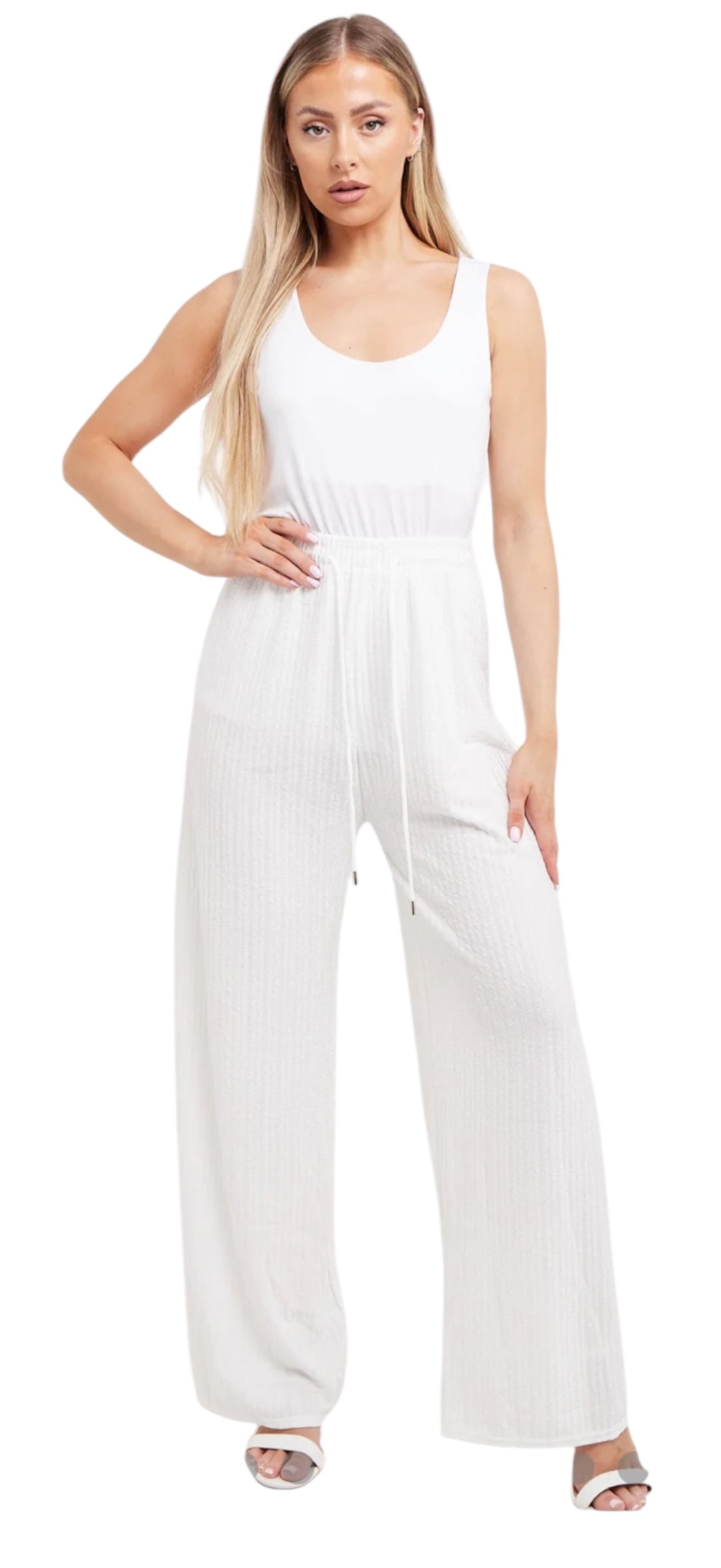 Textured Trouser