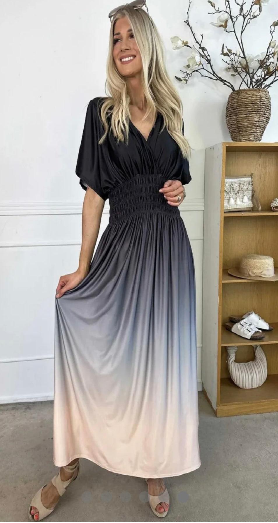 Harlow Tie Dye Maxi Dress