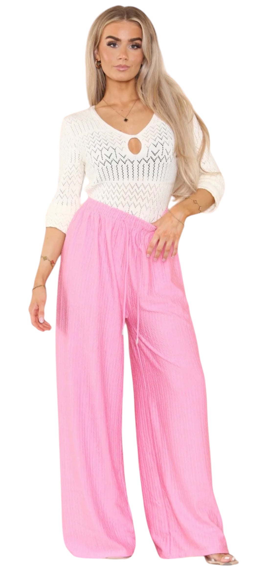 Textured Trouser
