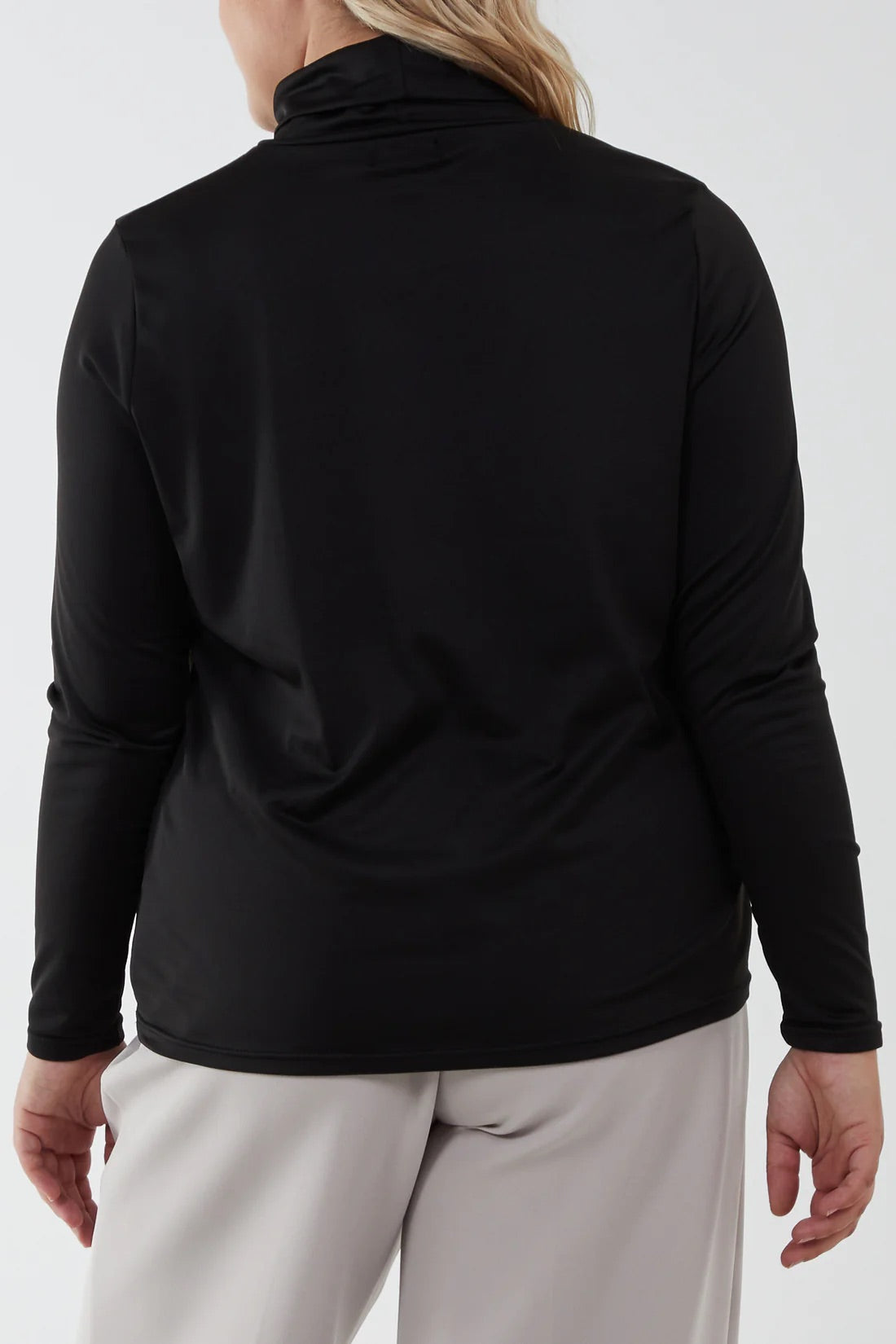 ZeZe - Fleece Lined Roll Neck Top