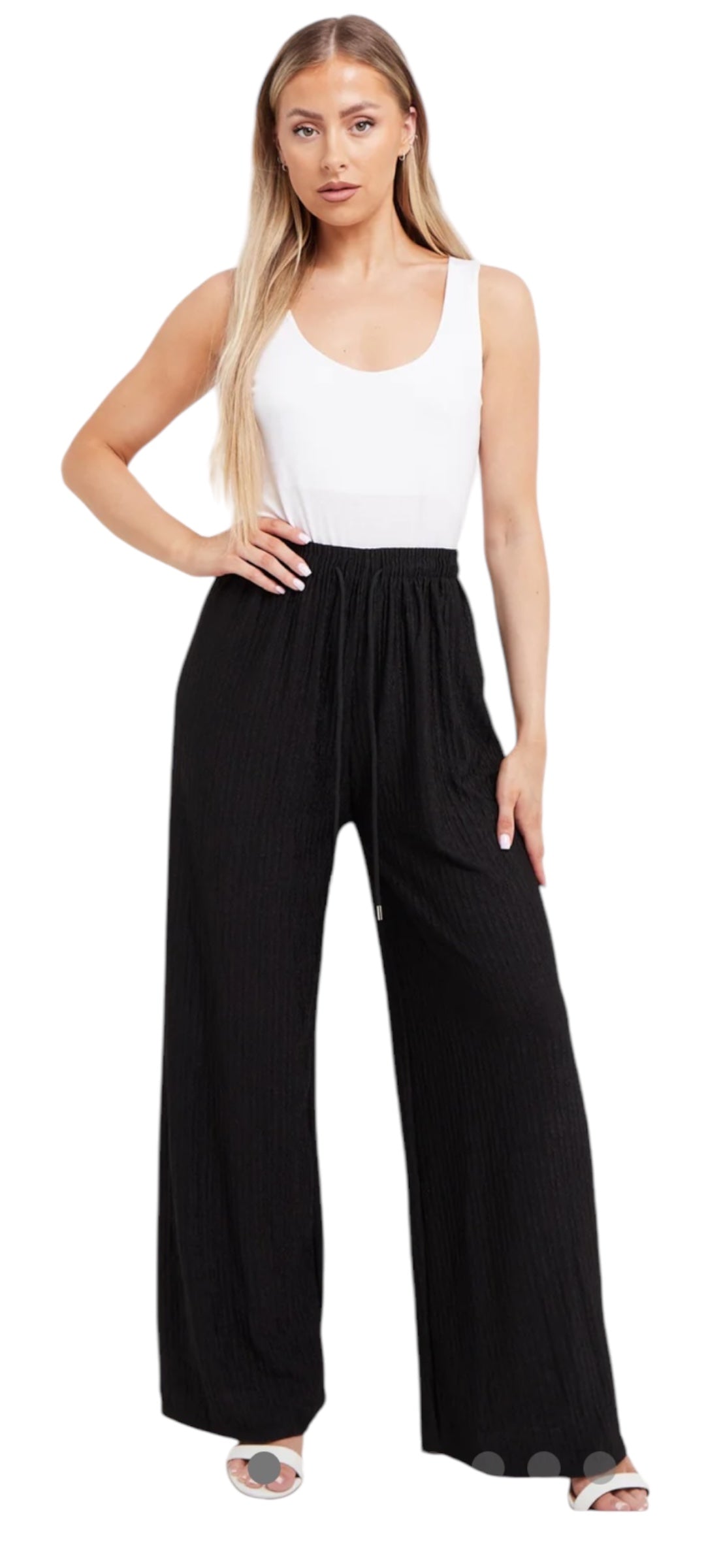 Textured Trouser