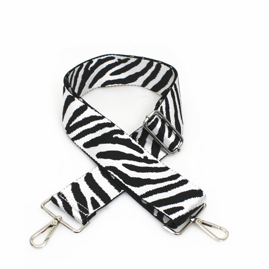 Canvas Strap - Zebra Print
