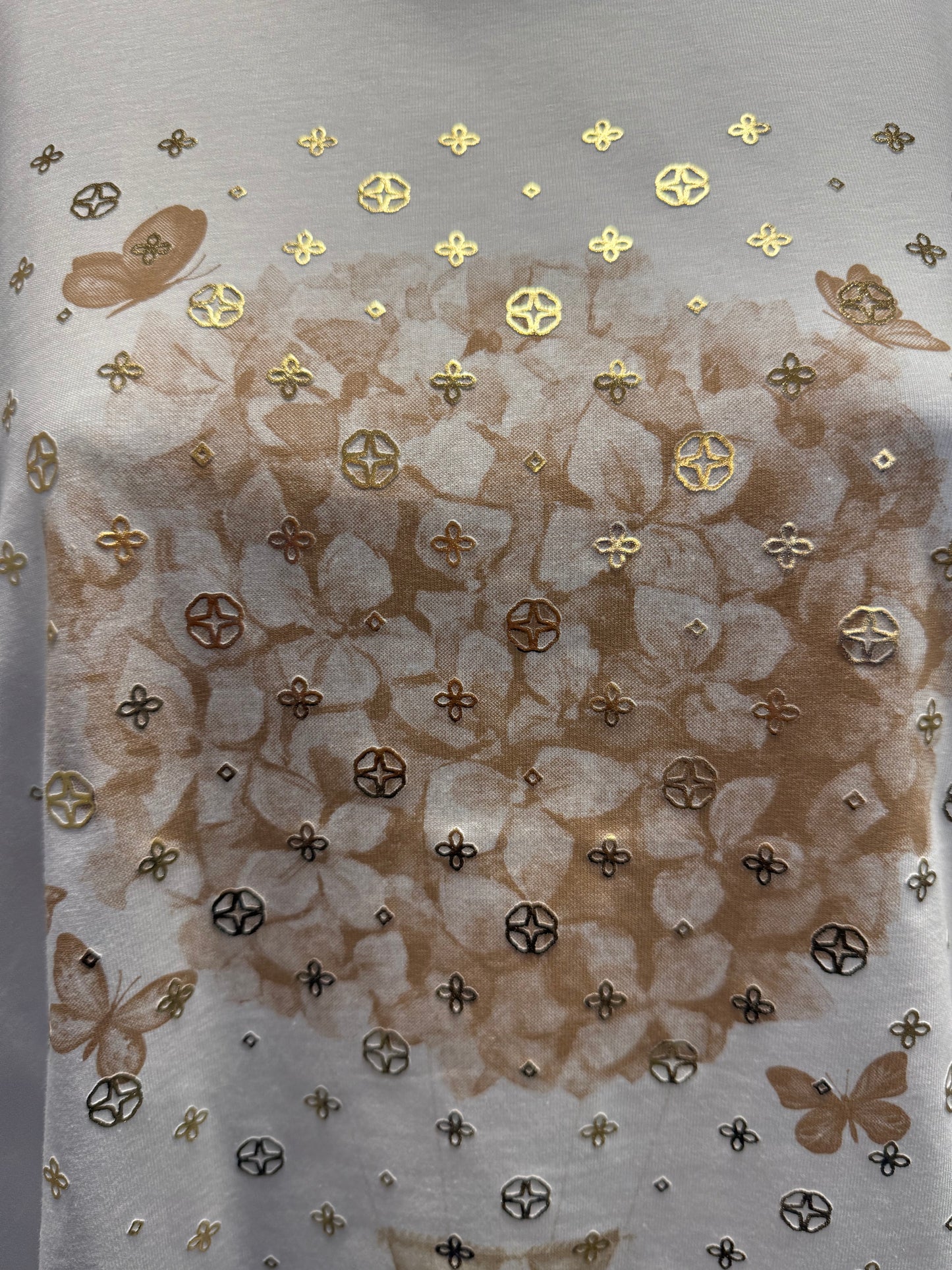 Butterfly Hot Air Balloon Cotton T-shirt Top