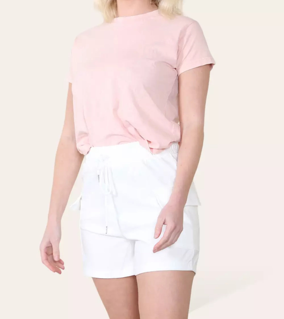 Suki Ladies Elasticated Hot Pant Cargo Shorts