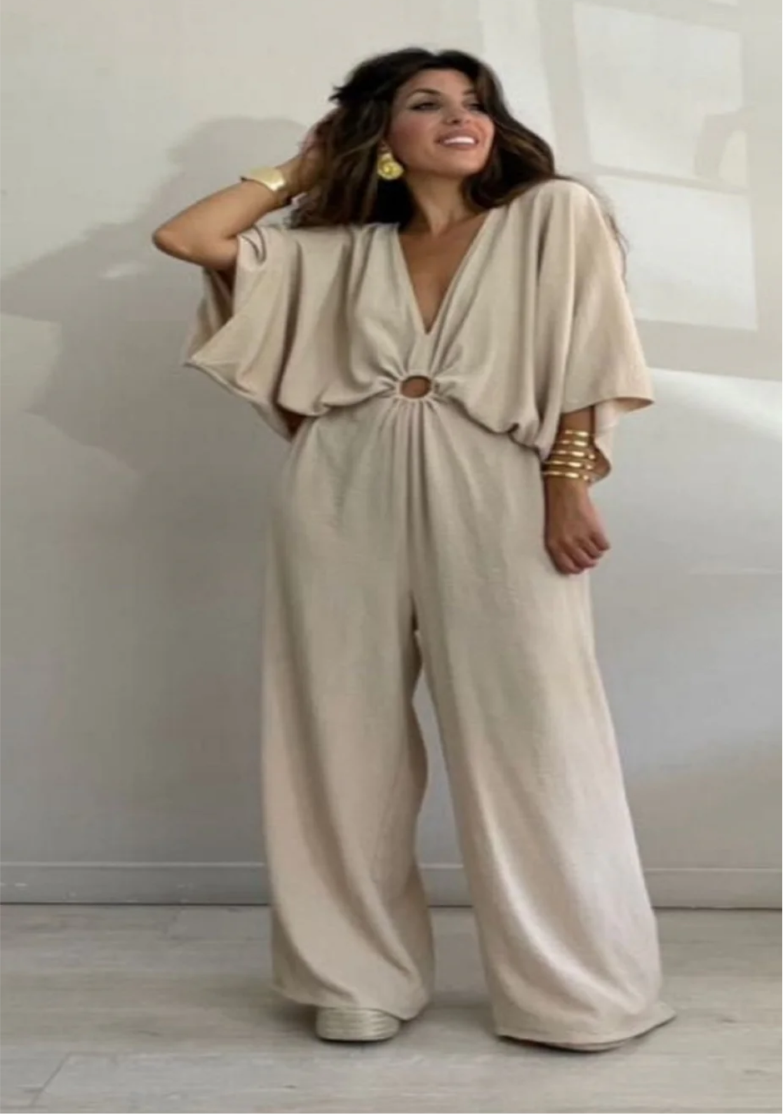 Devon Ring Detail Jumpsuit