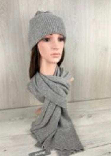 Beanie Hat and Scarf Set