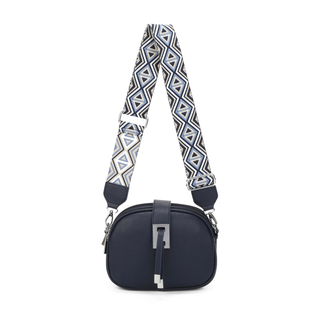 Crossbody Bag with Colourful Interchange Strap