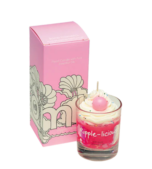 Ripple Licious Piped Candle