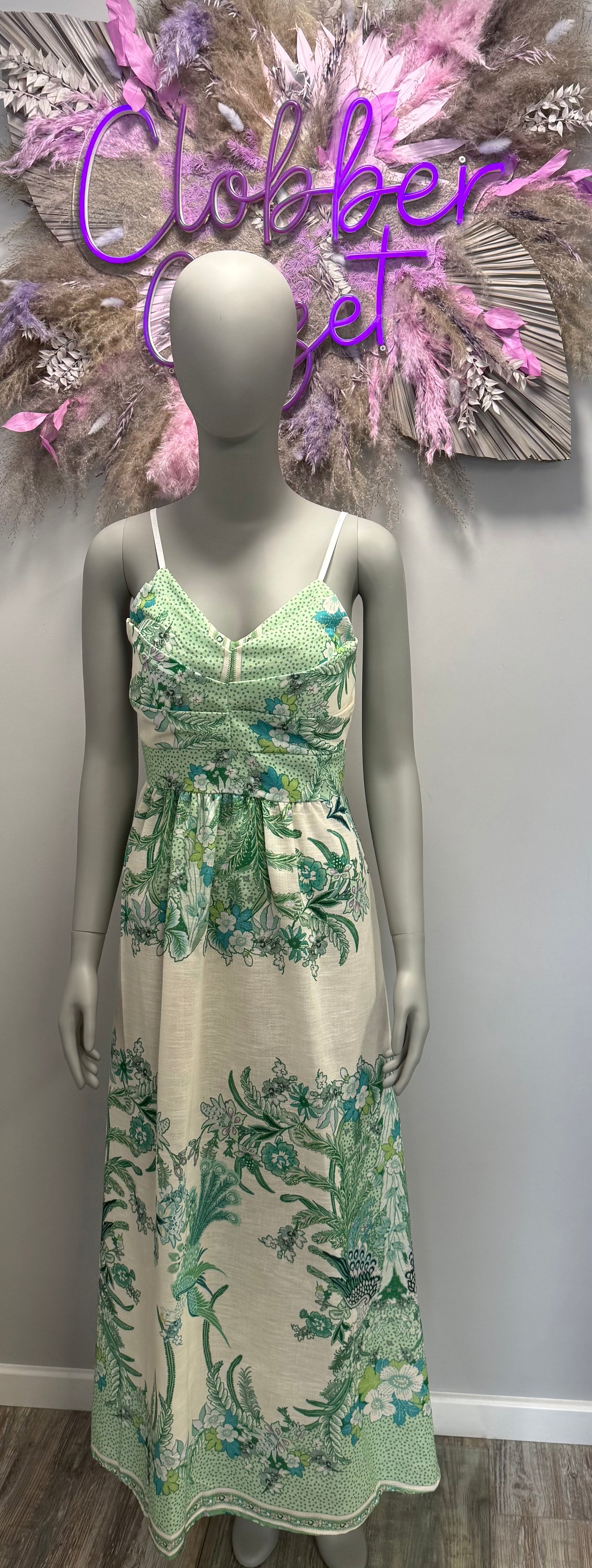 Isla Printed Maxi Dress