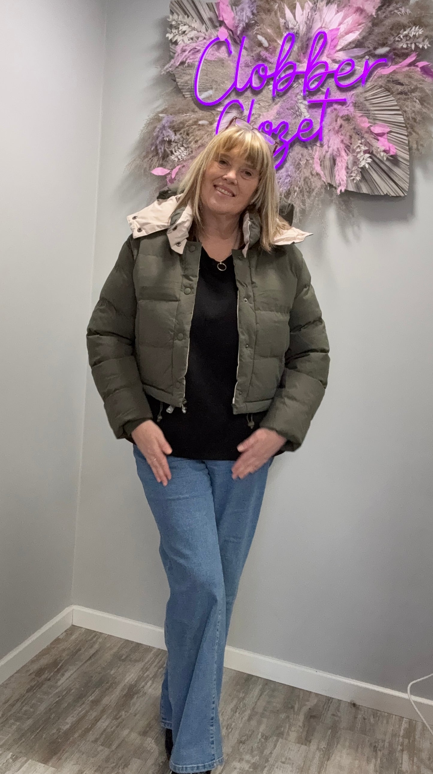 Hooded Puffer 2 in 1 Coat/Jacket