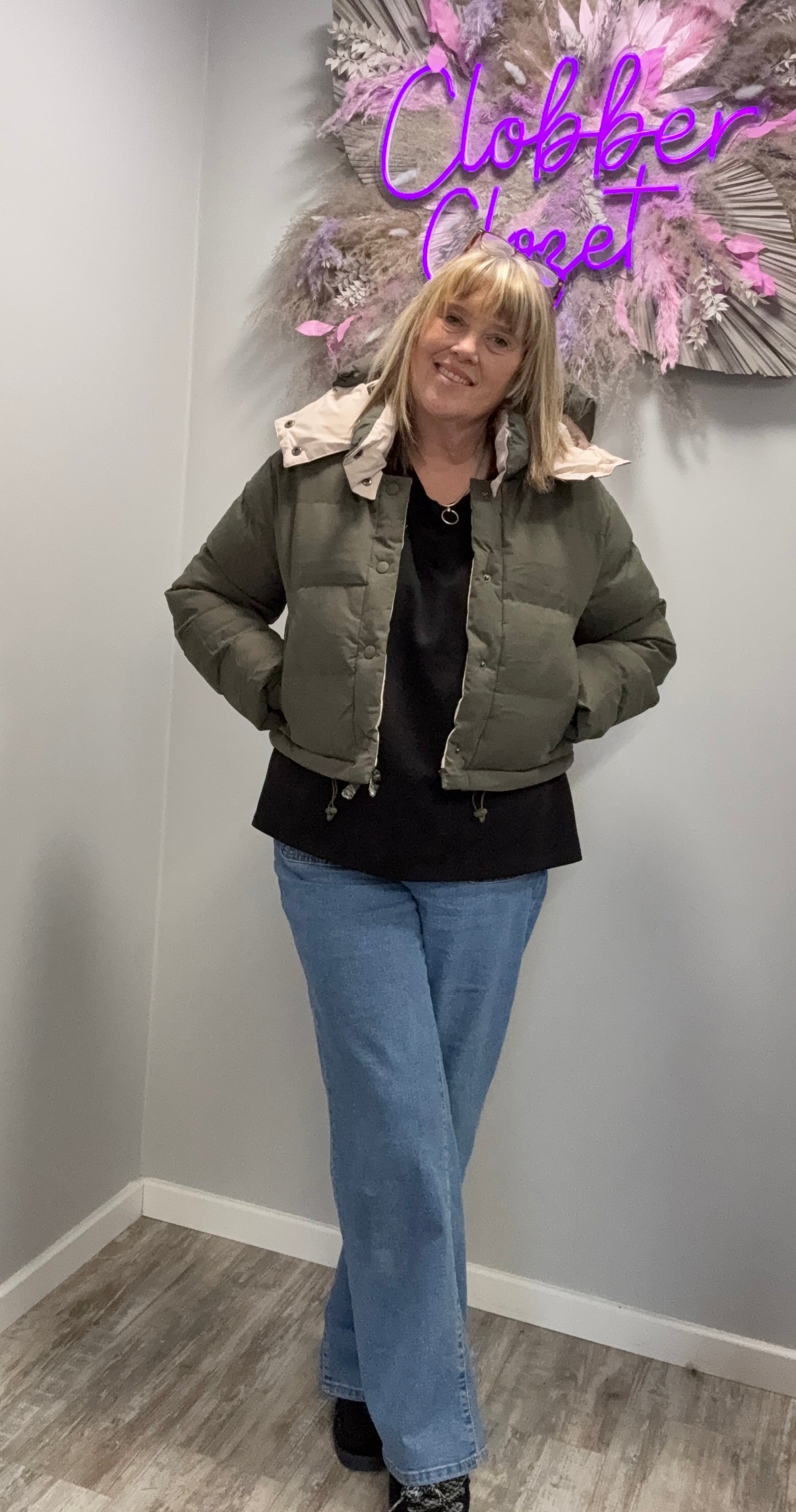 Hooded Puffer 2 in 1 Coat/Jacket