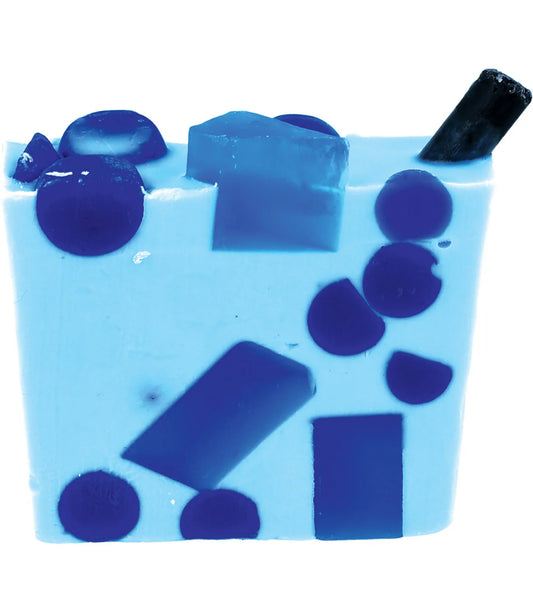 Blueberry Blitz Soap - Slice