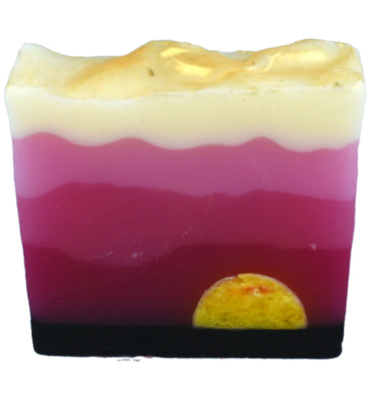 Sunset State of Mind Soap - Slice