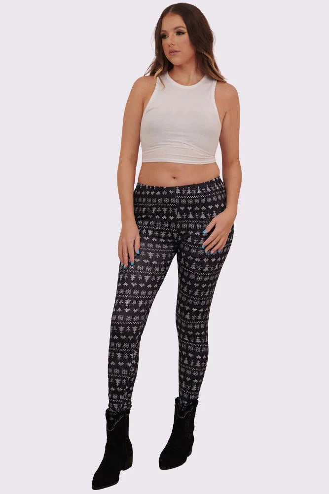 Novelty Christmas Pattern Leggings