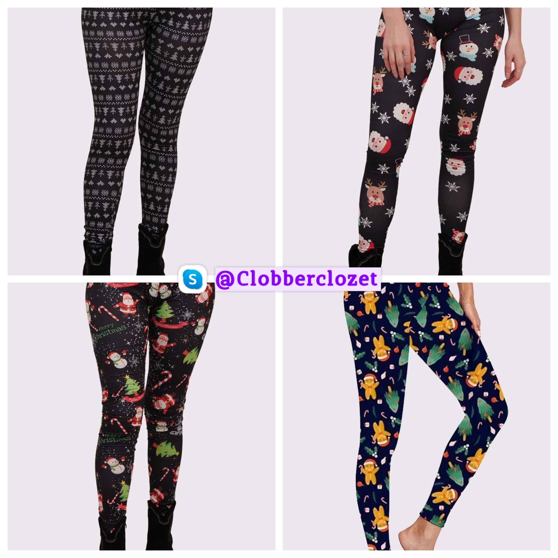 Christmas Pattern Leggings