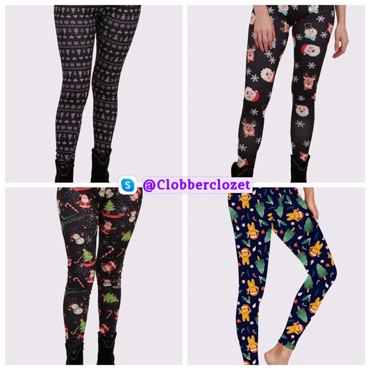 Christmas Pattern Leggings