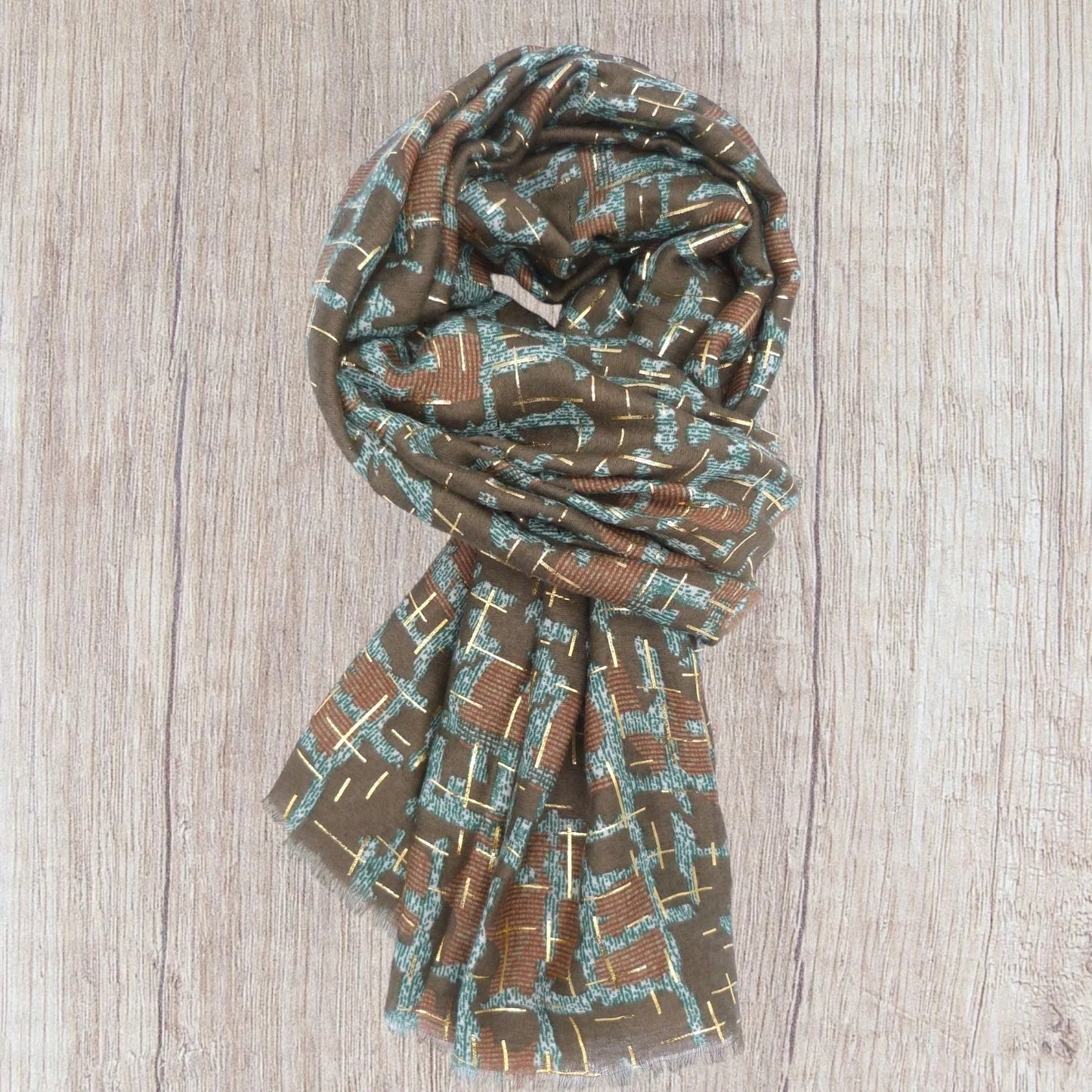 Geometric Scarf