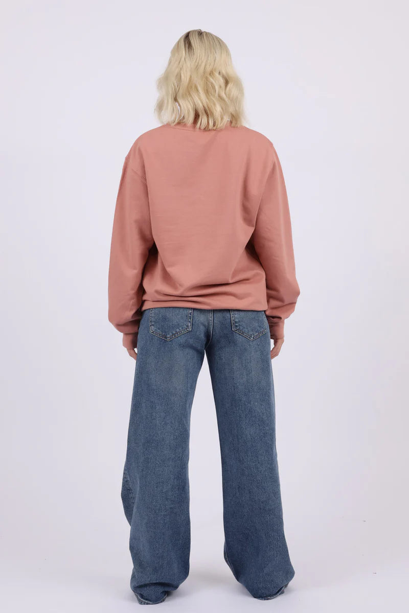 Manhattan New York Embroidered Sweatshirt