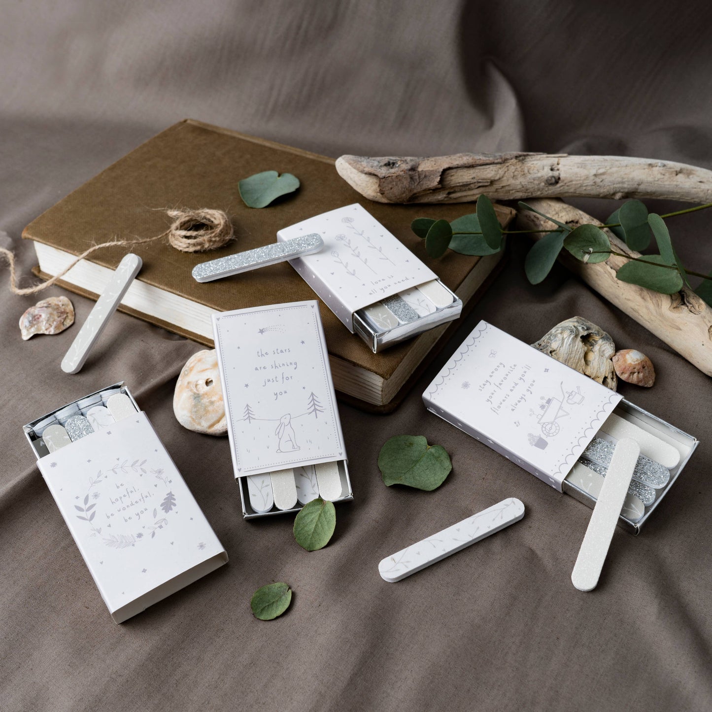 Send With Love Matchbox Nail Files