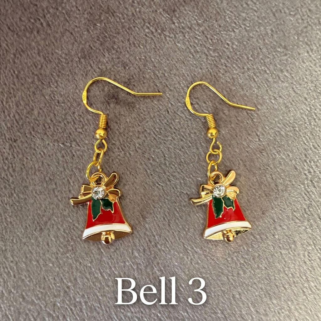 Christmas Dangle Drop Earrings