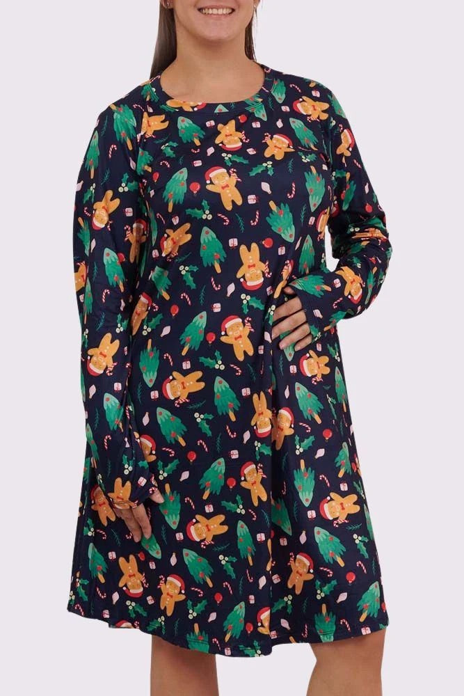 Christmas Tunic Top/Dress (Please see description re. style)