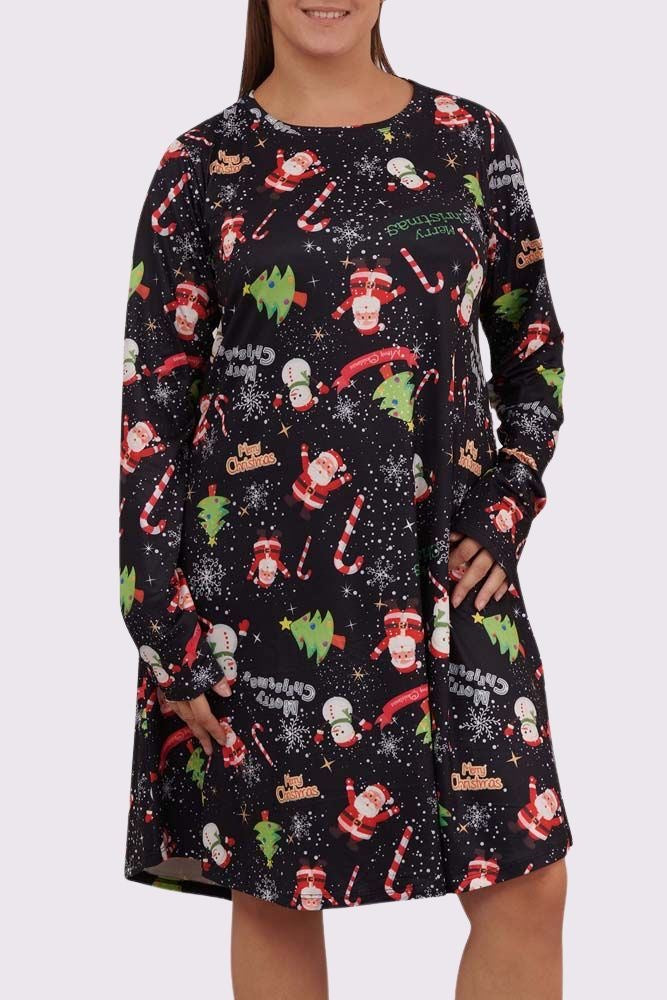 Christmas Tunic Top/Dress (Please see description re. style)