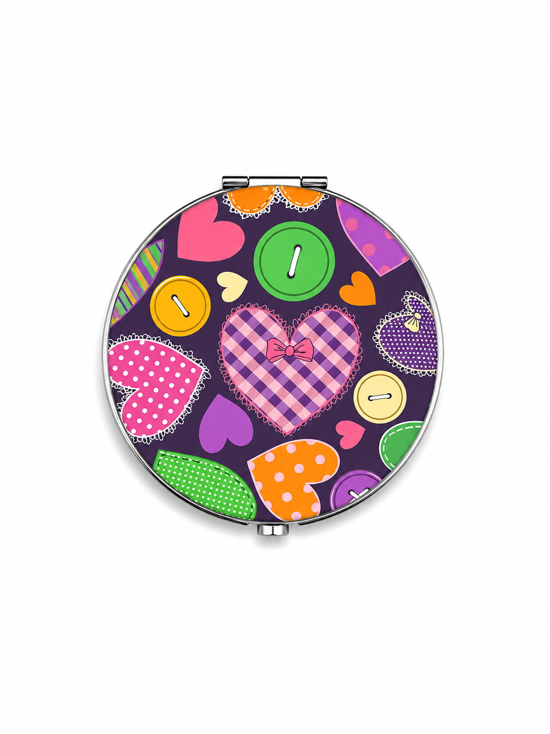 Miss Milly Heart Compact Mirror