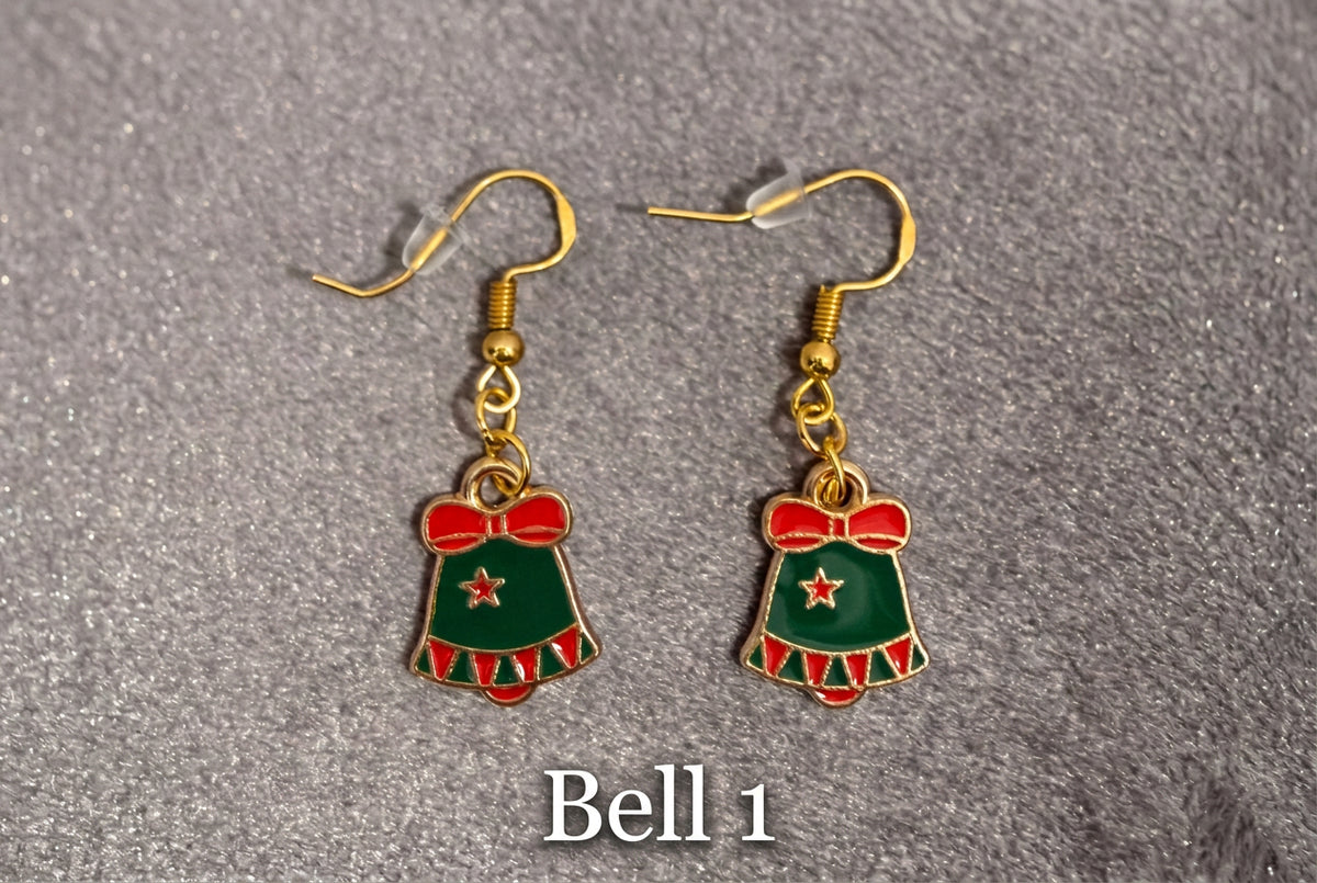 Christmas Dangle Drop Earrings