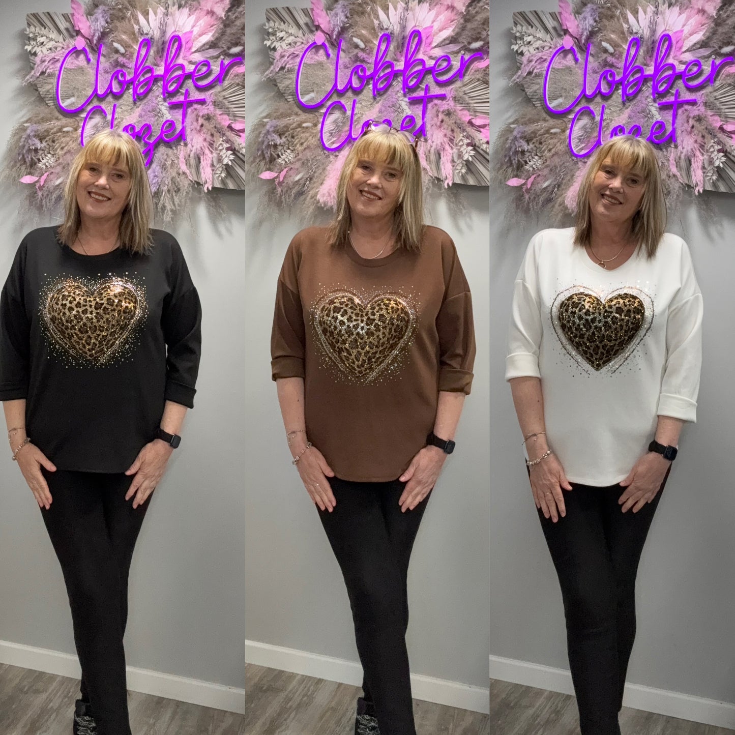 Heart Sparkle Sweatshirt