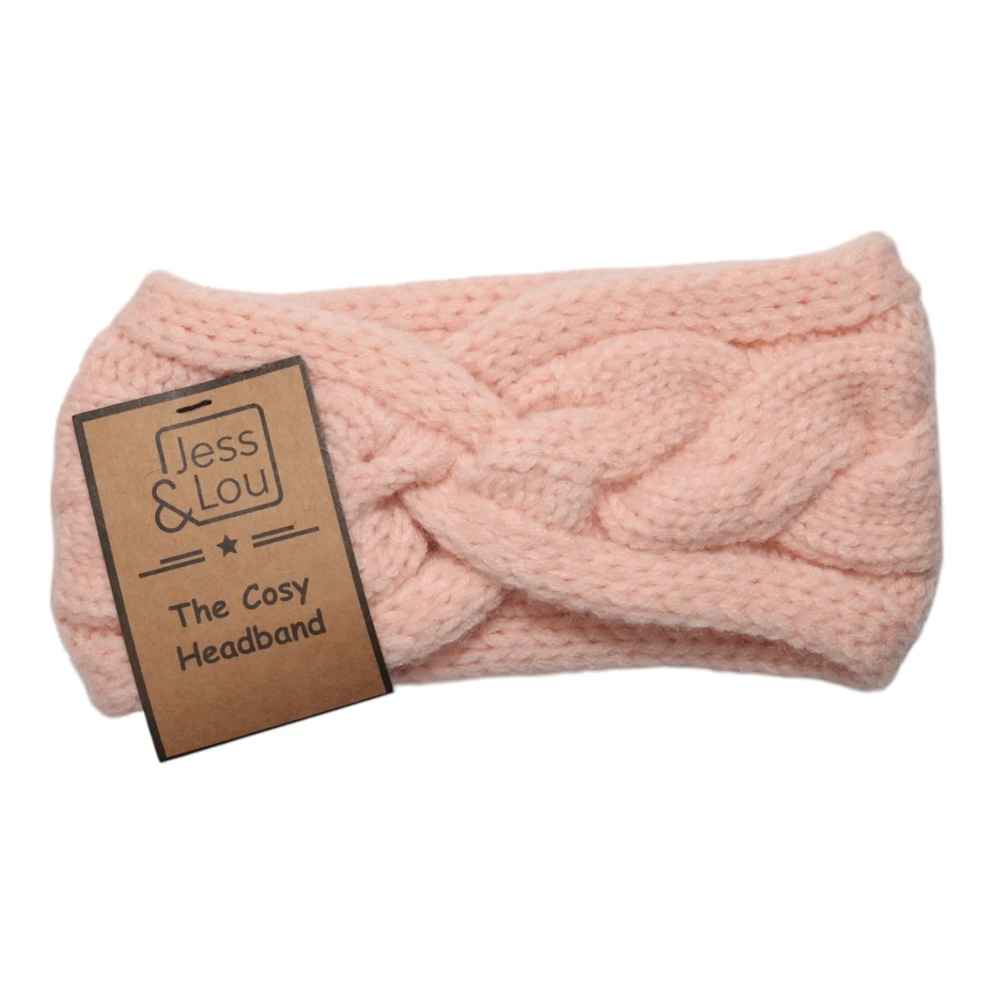 Jess & Lou Cosy Cable, Knot Front Headband
