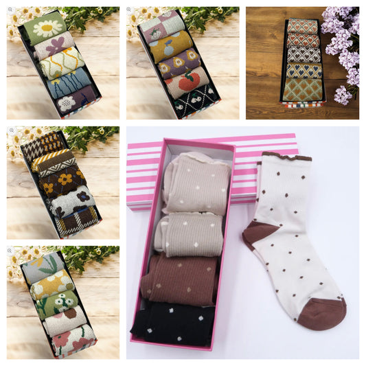 Socks in a box