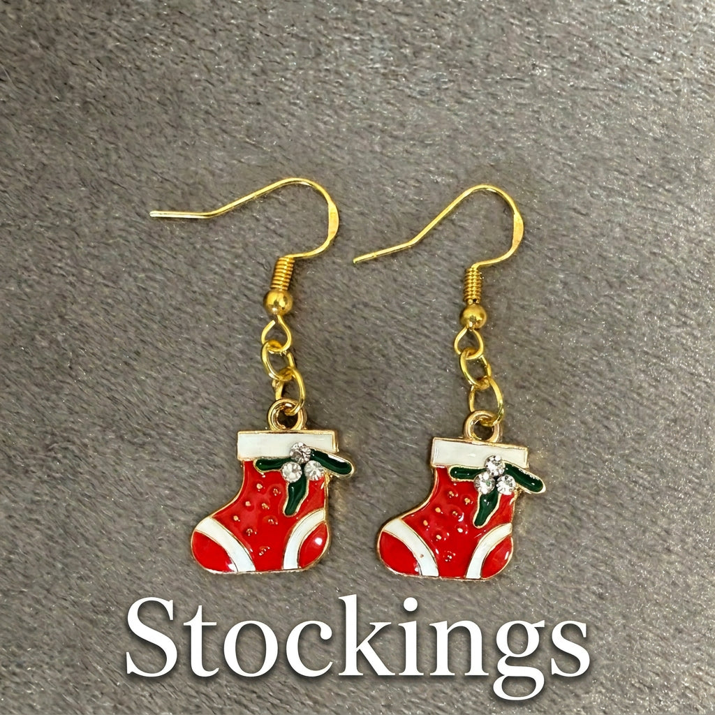 Christmas Dangle Drop Earrings