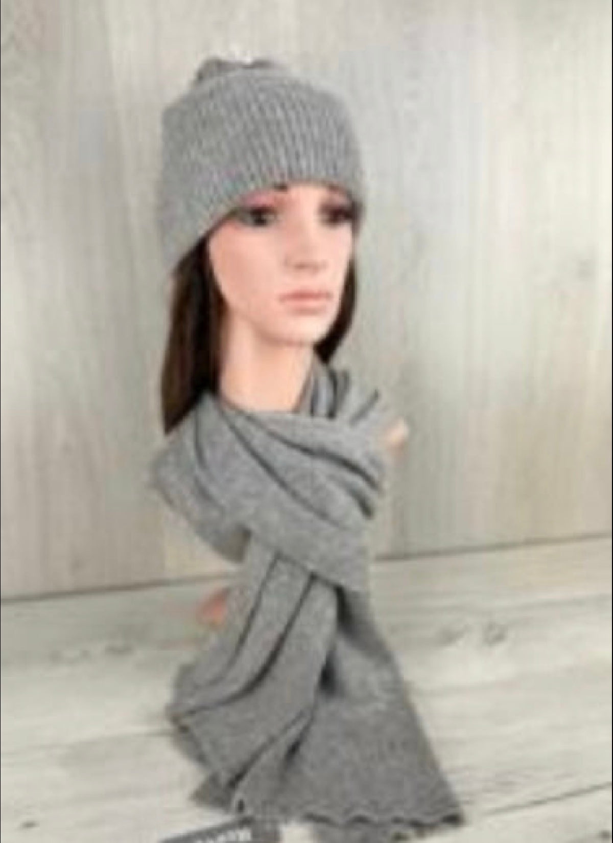 Beanie Hat and Scarf Set