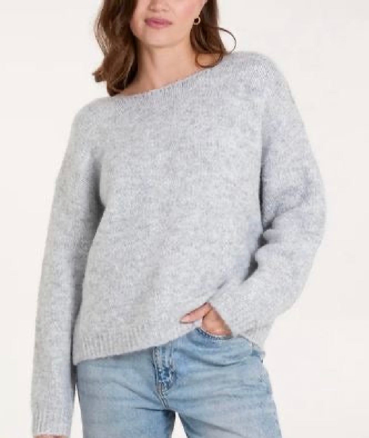 Silver Sequin Bow 2 In 1 Jumper/Cardigan