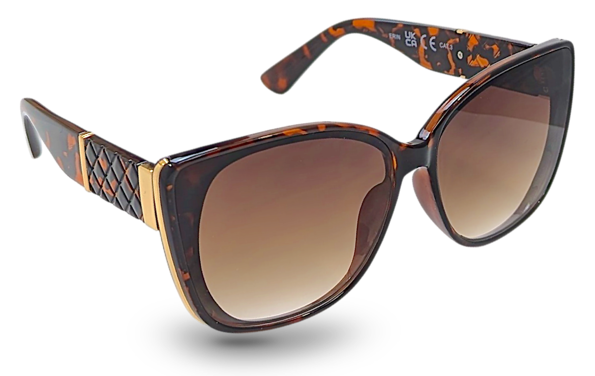 Erin - Young Fashion Sunglasses - Black or Brown