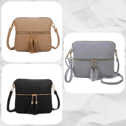 Small Tassel Crossbody Bag