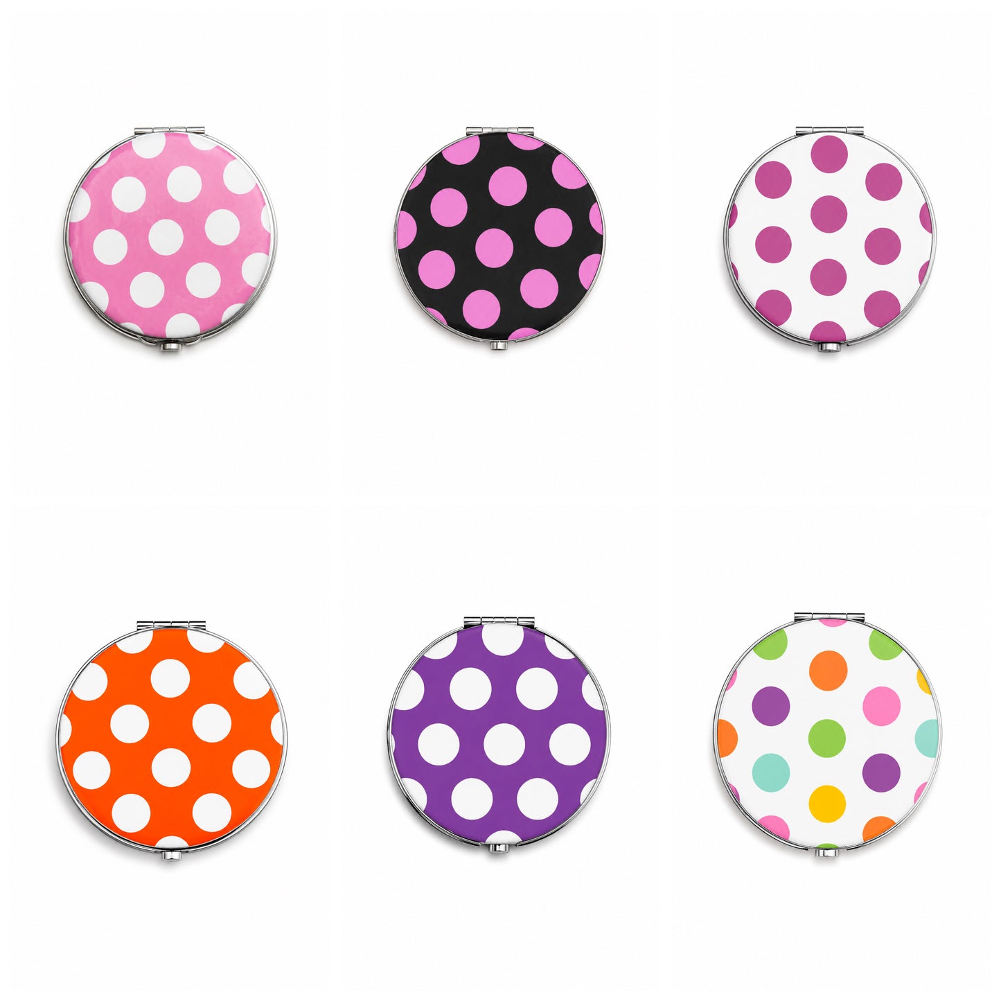 Miss Milly Spotty Compact Mirror